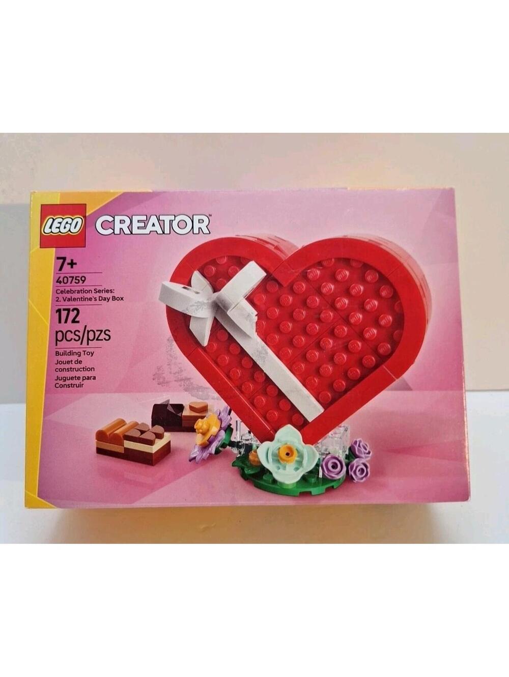 LEGO Creator 40759 Valentine's Day Heart Box Set (172 pcs) NEW Sealed Gift